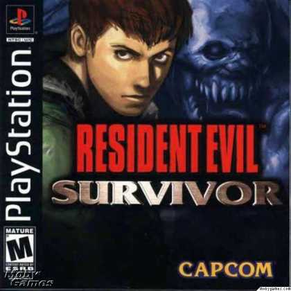 PlayStation Games - Resident Evil: Survivor