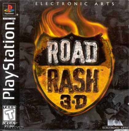 PlayStation Games - Road Rash 3-D