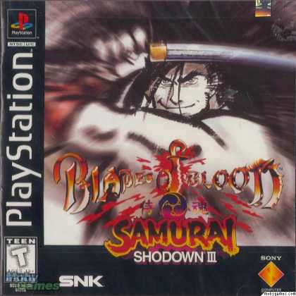 PlayStation Games - Samurai Shodown III: Blades of Blood