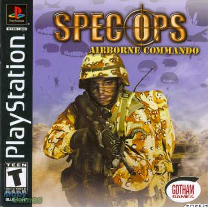 PlayStation Games - Spec Ops: Airborne Commando