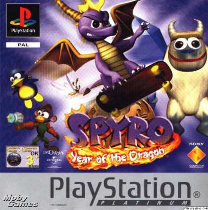 PlayStation Games - Spyro: Year of the Dragon