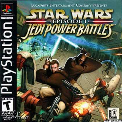 PlayStation Games - Star Wars: Episode I - Jedi Power Battles