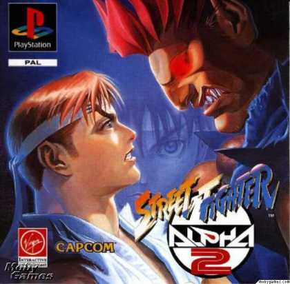 PlayStation Games - Street Fighter Alpha 2