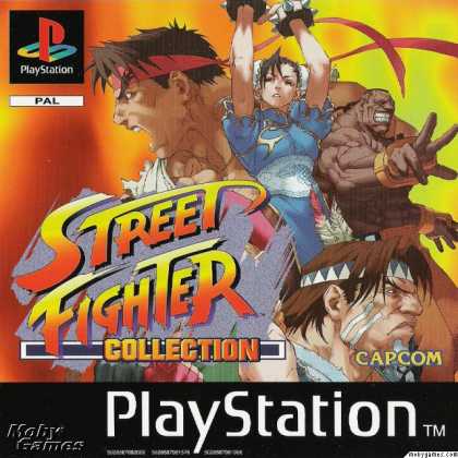 PlayStation Games - Street Fighter Collection