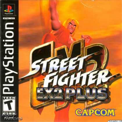 PlayStation Games - Street Fighter EX 2 Plus