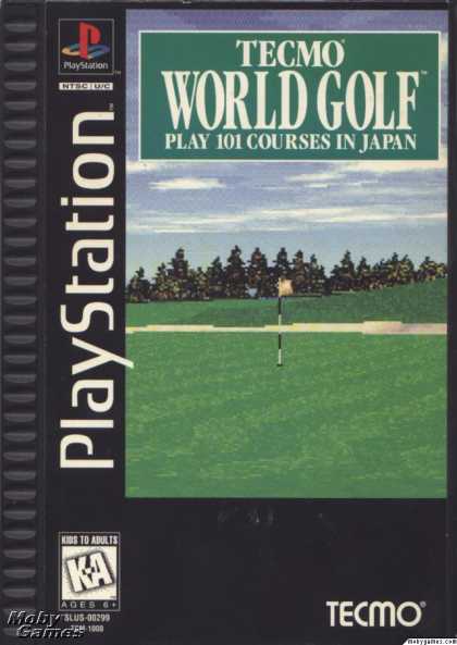 PlayStation Games - Tecmo World Golf
