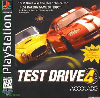 PlayStation Games - Test Drive 4