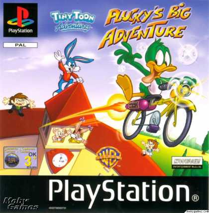 PlayStation Games - Tiny Toon Adventures: Plucky's Big Adventure