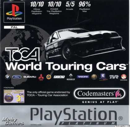 PlayStation Games - TOCA World Touring Cars