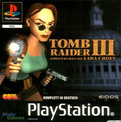 PlayStation Games - Tomb Raider III: Adventures of Lara Croft