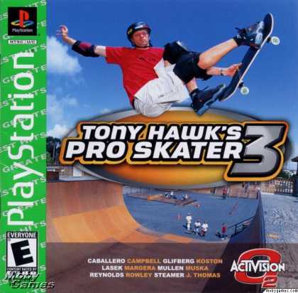 PlayStation Games - Tony Hawk's Pro Skater 3