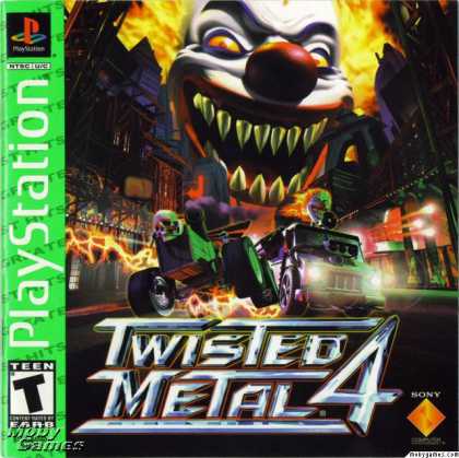 PlayStation Games - Twisted Metal 4