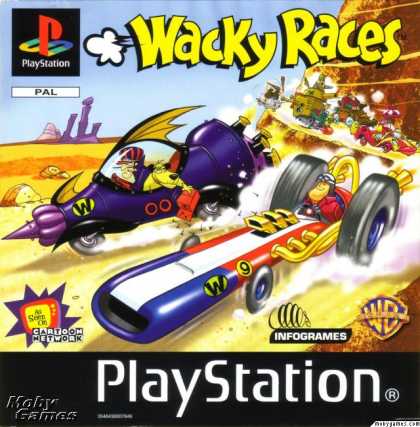 PlayStation Games - Wacky Races