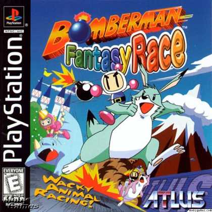 PlayStation Games - Bomberman Fantasy Race