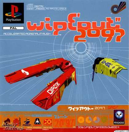 PlayStation Games - Wipeout XL