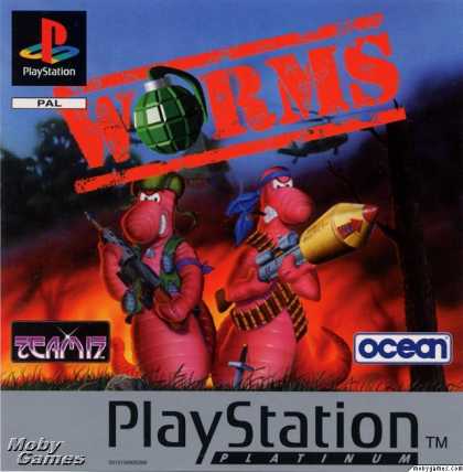 PlayStation Games - Worms