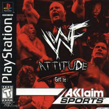PlayStation Games - WWF Attitude
