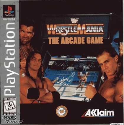 PlayStation Games - WWF Wrestlemania: The Arcade Game