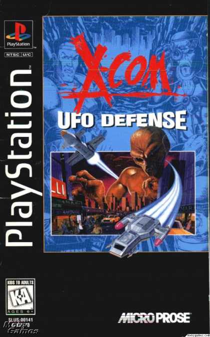PlayStation Games - X-COM: UFO Defense
