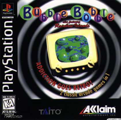 PlayStation Games - Bubble Bobble also featuring Rainbow Islands