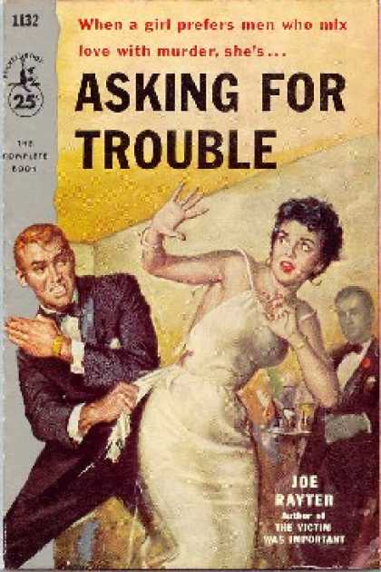 Pocket Books - Asking for Trouble - Joe Rayter (aka Mary Mcchesney)