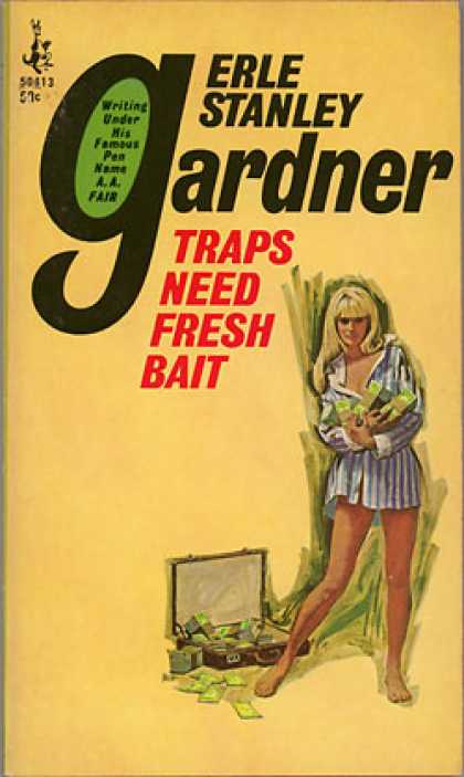 Pocket Books - Traps Need Fresh Bait - A. A. Fair (pseud. Erle Stanley Gardner)