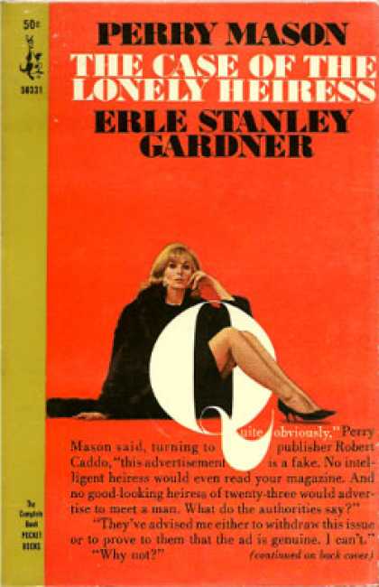 Pocket Books - The Case of the Lonely Heiress - Erle Stanley Gardner