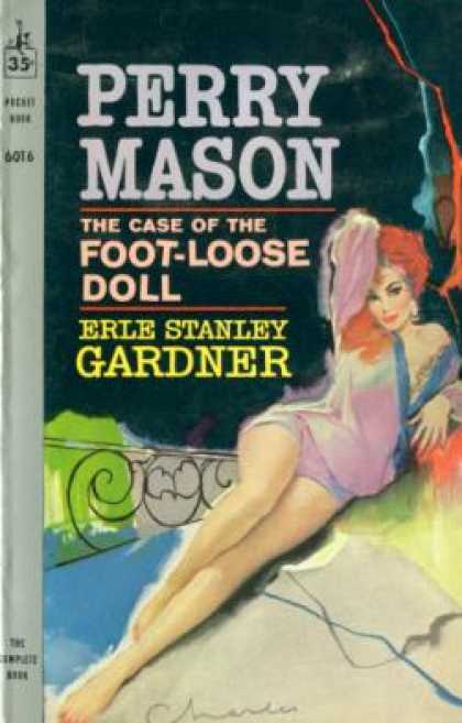 Pocket Books - The Case of the Foot-loose Doll - Erle Stanley Gardner