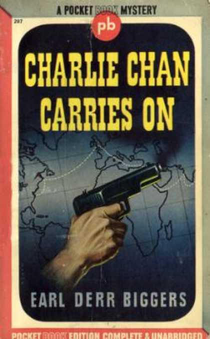 Pocket Books - Charlie Chan Carries On