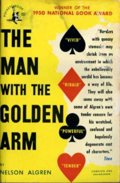 Pocket Books - The Man With the Golden Arm - Nelson Algren