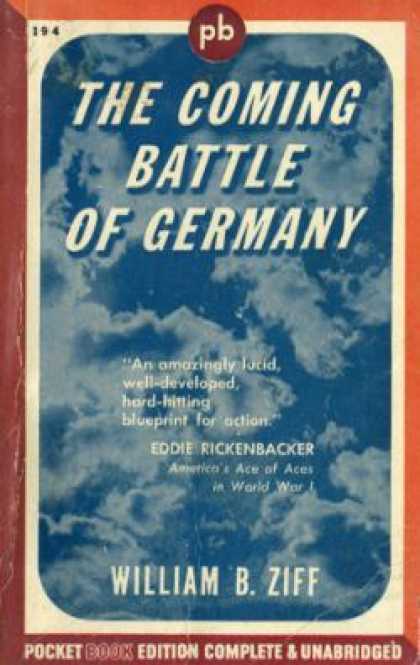 Pocket Books - The Coming Battle of Germany - William Bernard Ziff