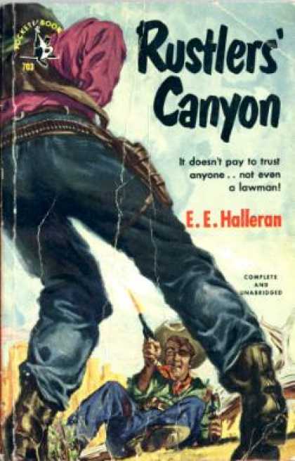 Pocket Books - Rustlers' Canyon - E.e. Halleran
