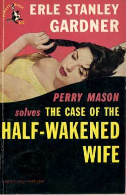 Pocket Books - The Case of the Half-wakened Wife - Erle Stanley Gardner