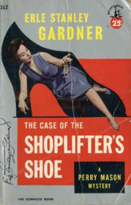 Pocket Books - The Case of the Shoplifter's Shoe - Erle Stanley Gardner