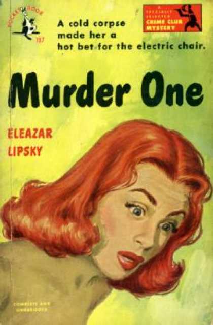 Pocket Books - Murder One - Eleazar Lipsky