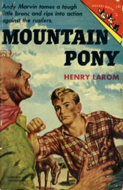 Pocket Books - Mountain Pony: A Story of the Wyoming Rockies - Henry V Larom