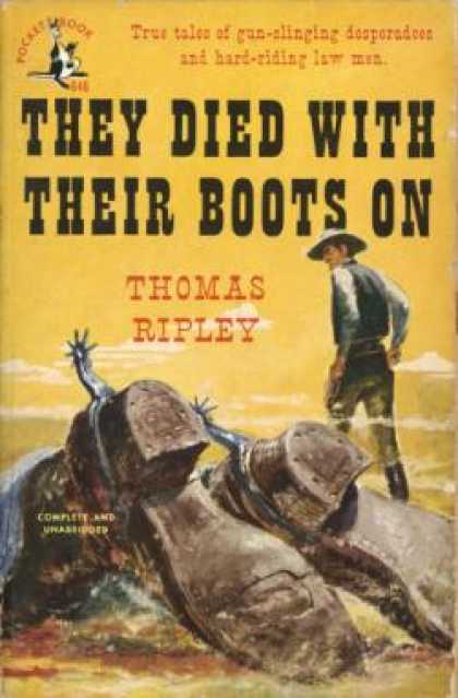 Pocket Books - They Died With Their Boots On - Thomas Ripley