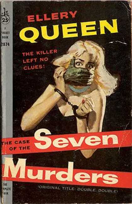 Pocket Books - The Case of the Seven Murders - Ellery Queen
