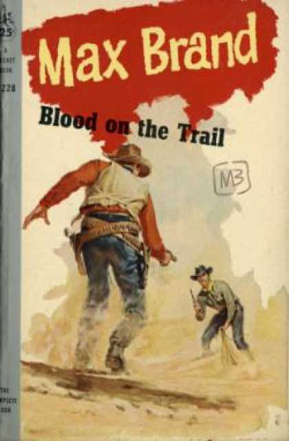 Pocket Books - Blood On the Trail - Max Brand