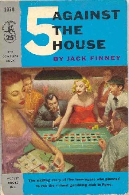 Pocket Books - 5 Against the House - Jack Finney