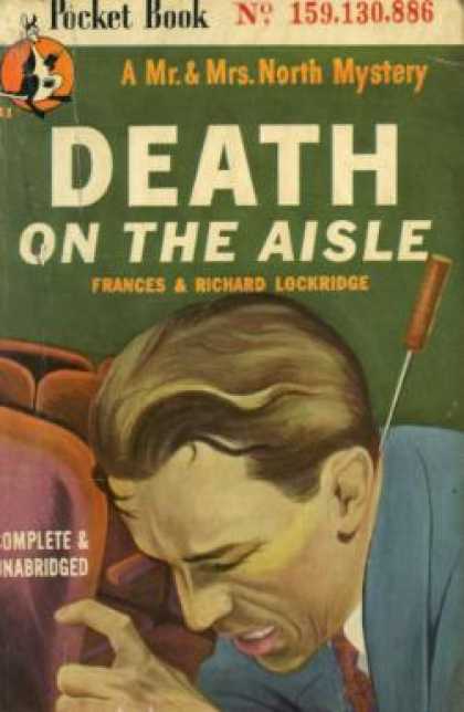 Pocket Books - Death On the Aisle: A Mr. and Mrs. North Mystery - Frances and Richard Lockridge