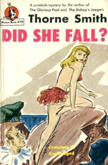 Pocket Books - Did She Fall? - Thorne Smith