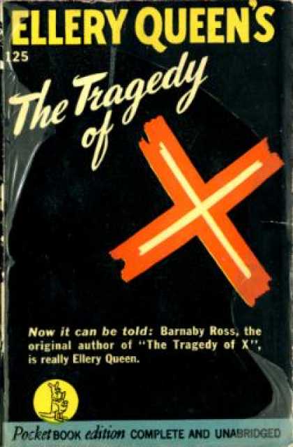 Pocket Books - The Tragedy of X - Ellery Queen
