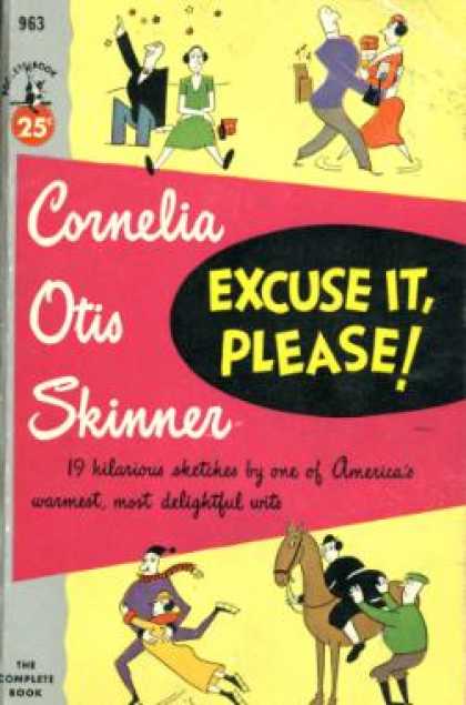 Pocket Books - Excuse It, Please! - Cornelia Otis Skinner