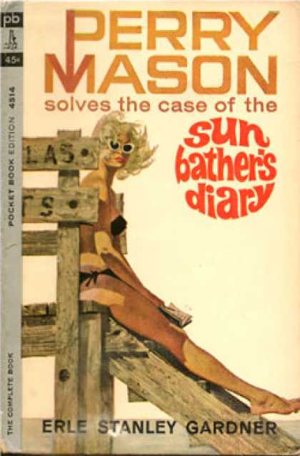 Pocket Books - Perry Mason the Case of Sun Bather's Diary - Erle Stanley Gardner