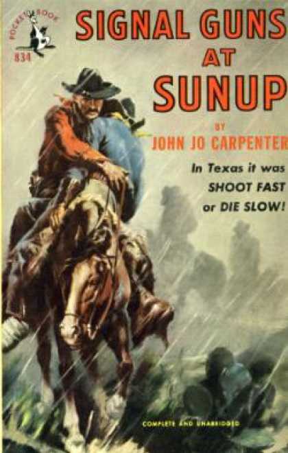 Pocket Books - Signal Guns at Sunup - John Jo Carpenter