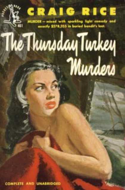 Pocket Books - The Thursday Turkey Murders - Craig Rice