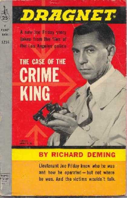 Pocket Books - Dragnet: The Case of the Crime King - Richard Deming