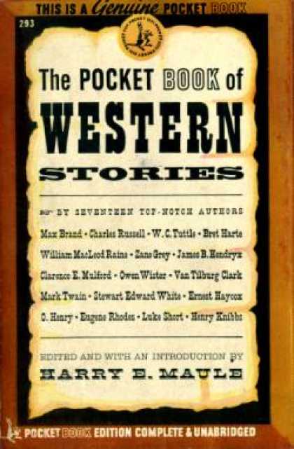 Pocket Books - The Pocket Book of Western Stories - Harry Maule