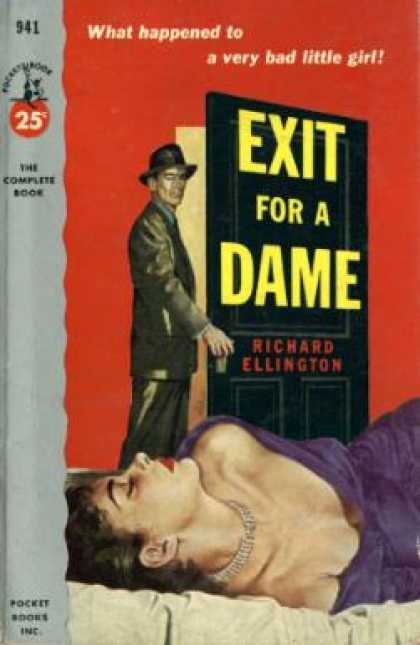 Pocket Books - Exit for a Dame - Richard Ellington